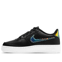 Giày Nike Air Force 1 LV8 ‘Digital Swoosh – Black’ (GS) CW1577-002