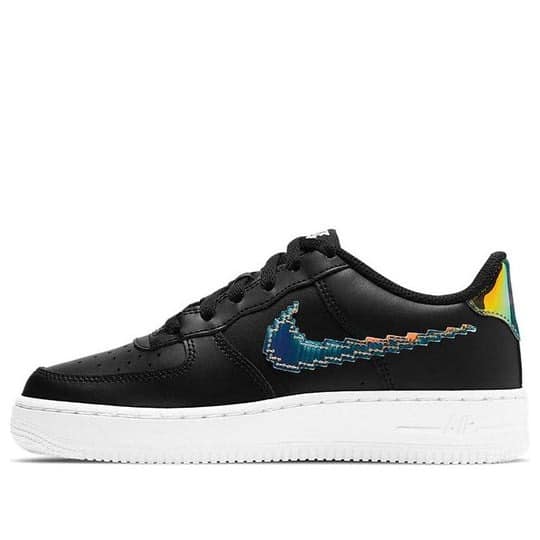 Giày Nike Air Force 1 LV8 ‘Digital Swoosh – Black’ (GS) CW1577-002
