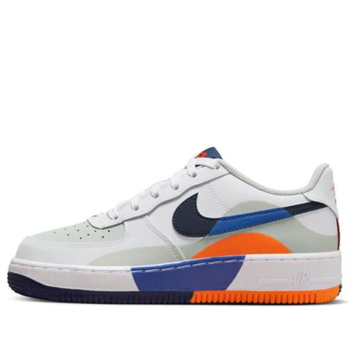 Giày Nike Air Force 1 LV8 ‘White Black Blue’ (GS) FN4730-002