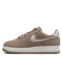 Giày Nike Air Force 1 Low ’07 LV8 ‘Mink Brown Embroidered Swoosh’ HJ4465-200