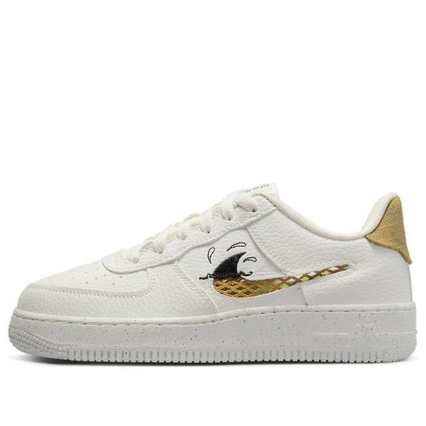Giày Nike Air Force 1 Low ’07 LV8 Next Nature GS ‘Sun Club – White Shark’s Fin’ DQ7690-100