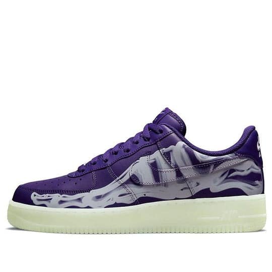 Giày Nike Air Force 1 Low ’07 QS ‘Purple Skeleton Halloween’ CU8067-500