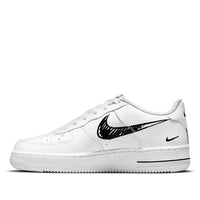 Giày Nike Air Force 1 Low ‘Doodle Swoosh – White Black’ DM3177-100