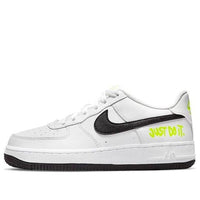 Giày Nike Air Force 1 Low ‘Just Do It – White Volt’ (GS) DM3271-100