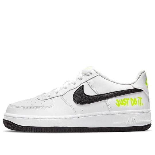Giày Nike Air Force 1 Low ‘Just Do It – White Volt’ (GS) DM3271-100
