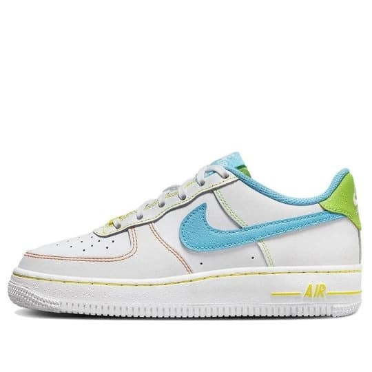 Giày Nike Air Force 1 Low ‘Rainbow Stitch’ (GS) FJ4614-100