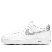Giày Nike Air Force 1 Low ‘White University Red’ (GS) DJ4625-100