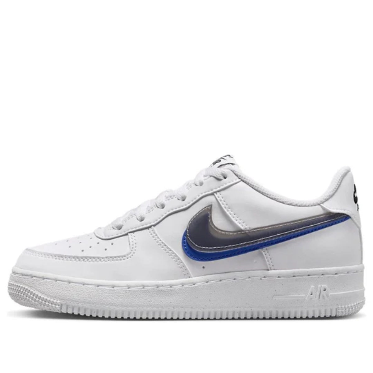 Giày Nike Air Force 1 Low Impact Next Nature Double Swoosh ‘White Black Blue’ FD0688-100