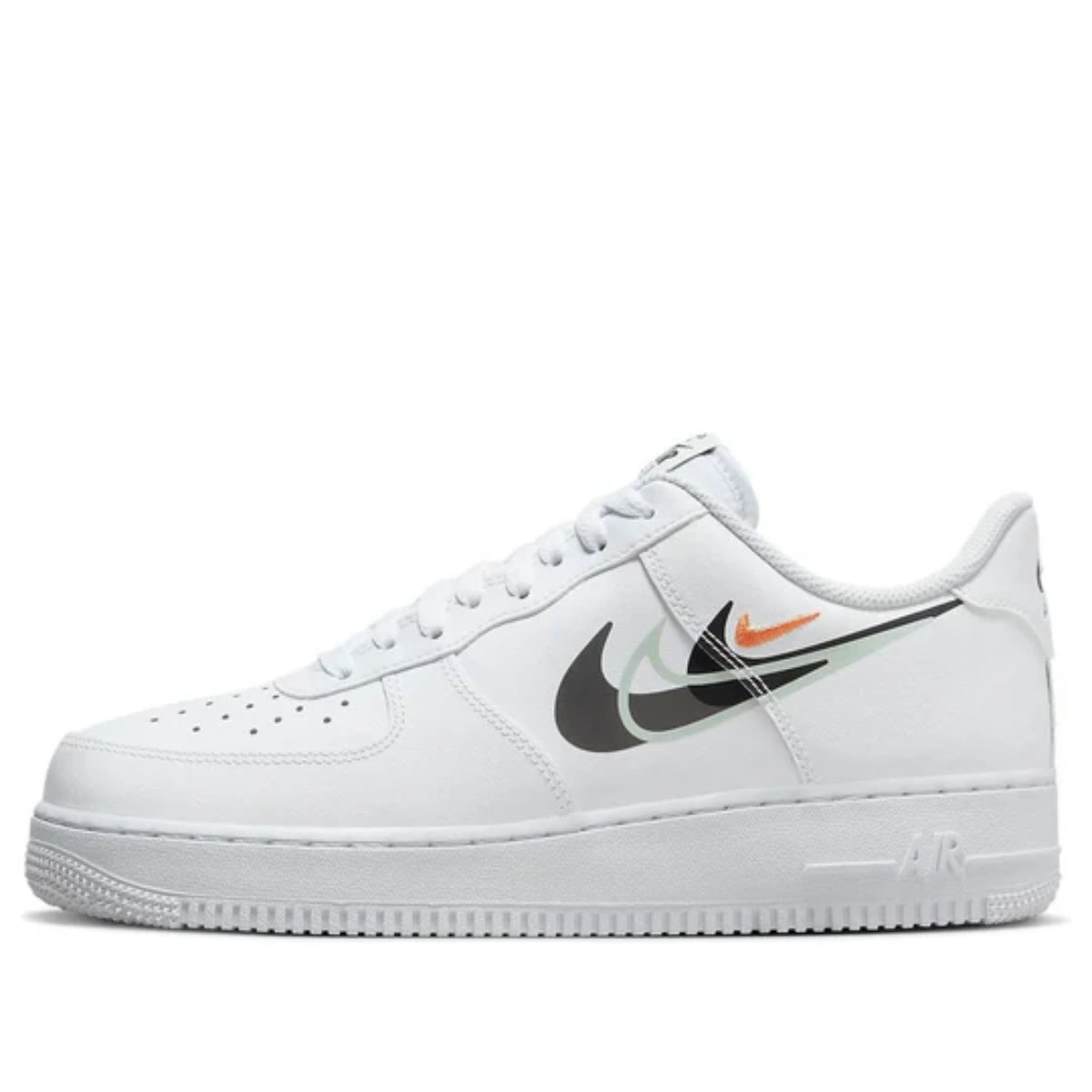 Giày Nike Air Force 1 Low ‘Multiswoosh White Black’ FN7807-100