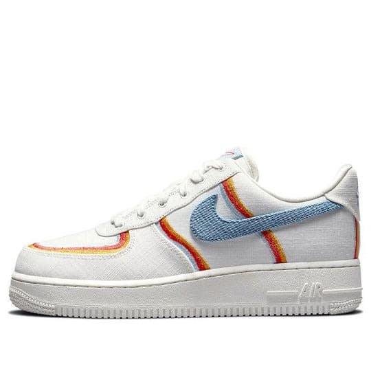 Giày Nike Air Force 1 Low Sail Denim Swoosh ‘Cream’ DJ4655-133