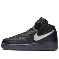 Giày Nike Air Force 1 Mid Premium ‘Black Metallic Silver’ DX3061-001