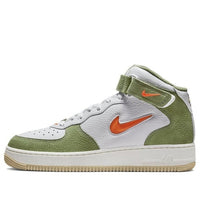 Giày Nike Air Force 1 Mid QS ‘Oil Green Orange’ DQ3505-100