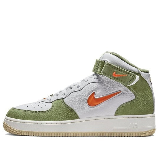 Giày Nike Air Force 1 Mid QS ‘Oil Green Orange’ DQ3505-100