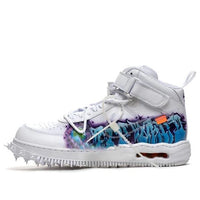 Giày Nike Air Force 1 Mid x Off-Whit ‘Graffiti’ DR0500-100
