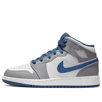 Giày Nike Air Jordan 1 Mid ‘Cement Grey’ (GS) DQ8423-014