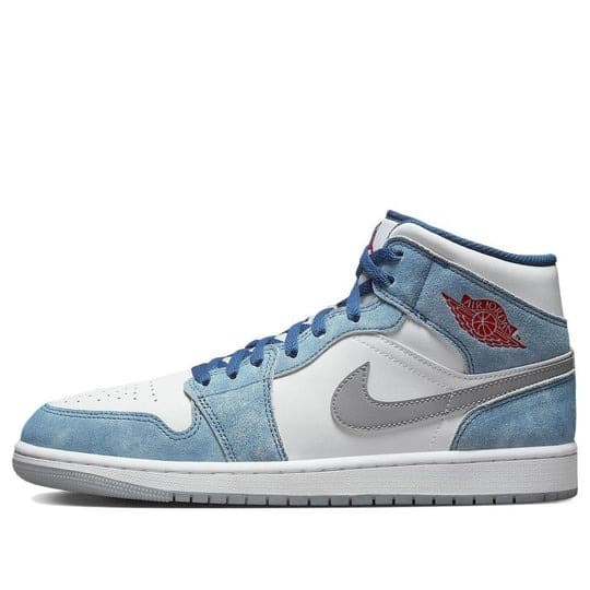 Giày Nike Air Jordan 1 Mid SE ‘French Blue Fire Red’ DN3706-401