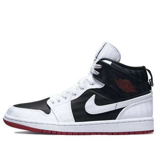Giày Nike Air Jordan 1 Mid SE Utility ‘White Black Gym Red’ DD9338-016
