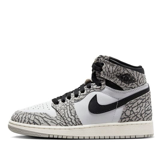 Giày Nike Air Jordan 1 Retro High OG ‘White Cement’ (GS) FD1437-052