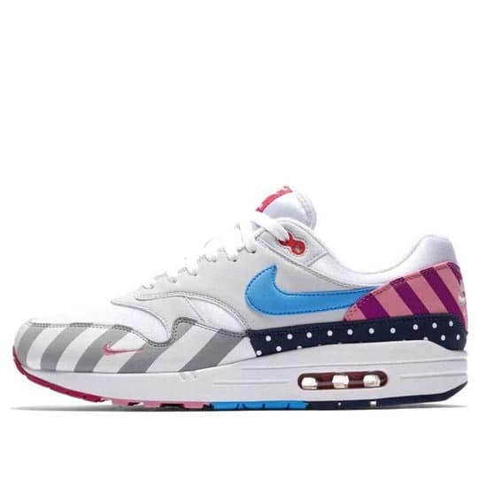 Giày Nike Air Max 1 ‘Parra White Pink Splicing’ AT3057-100