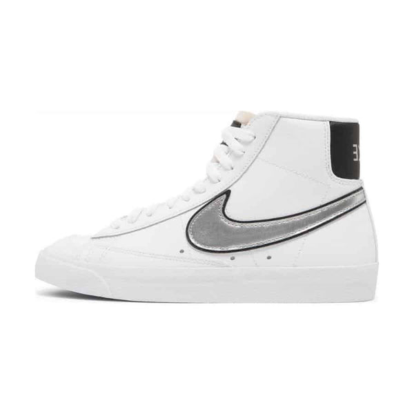 Giày Nike Blazer Mid ’77 Essential ‘White Metallic Silver’ DH0070-100