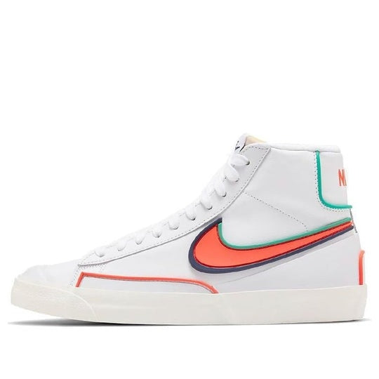 Giày Nike Blazer Mid ’77 Infinite ‘White Blue Void Crimson’ DA7233-102