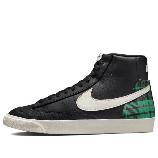 Giày Nike Blazer Mid ’77 Premium ‘Black Green Tartan Plaid’ DV0796-001