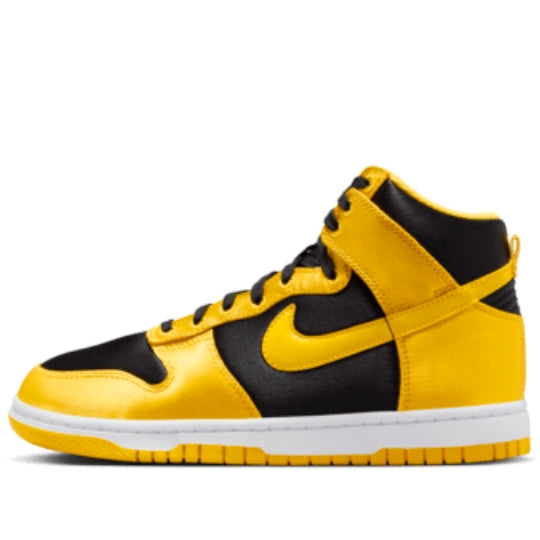 Giày Nike Dunk High Goldenrod Satin ‘Yellow Black’ FN4216-001
