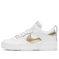 Giày Nike  Dunk Low Disrupt ‘White Metallic Gold’ (WMNS) DD9676-100