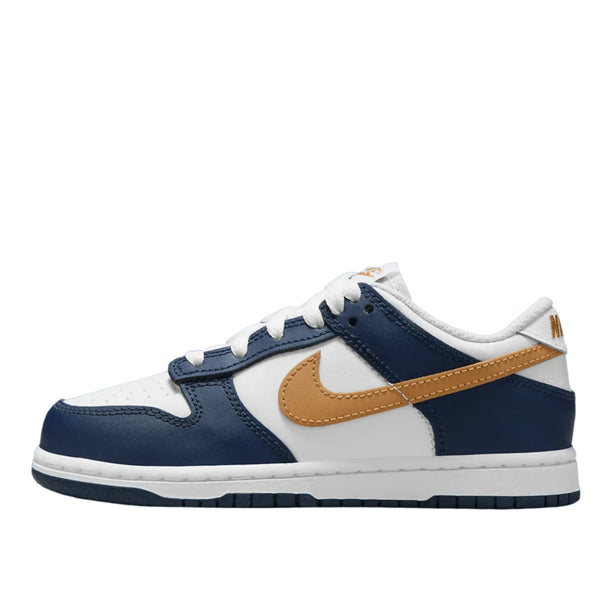 Giày Nike Dunk Low GS ‘Midnight Navy Wheat’ FB9109-111