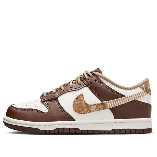 Giày Nike Dunk Low GS ‘Plaid Brown’ FV3653-191