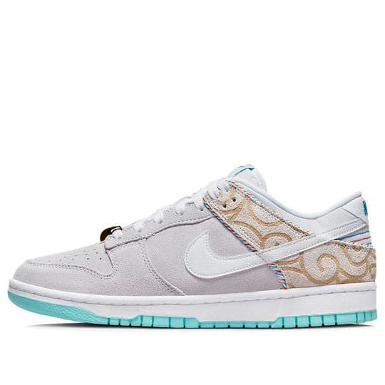 Giày Nike Dunk Low Retro SE ‘Barber Shop – Grey’ DH7614-500