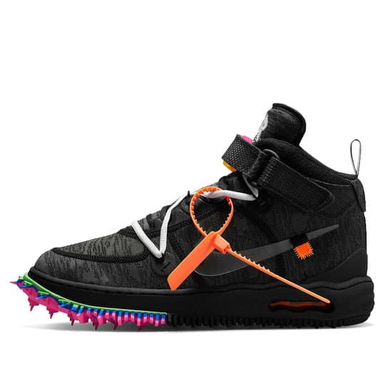 Giày Nike Off-White x Air Force 1 Mid ‘Black’ DO6290-001