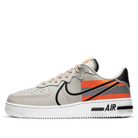 Giày Nike x 3M Air Force 1 Low Reflective ‘Grey Orange’ CT3316-002
