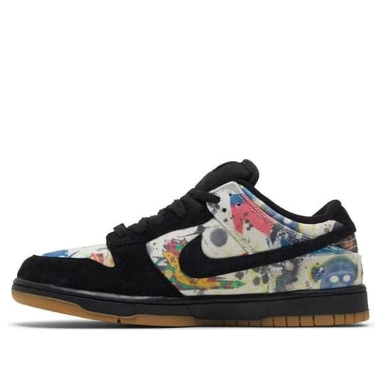 Giày Supreme x Nike SB Dunk Low ‘Rammellzee’ FD8778-001