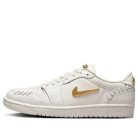 Giày (WMNS) Air Jordan 1 Low Method of Make ‘Sail Metallic Gold’ FN5032-100