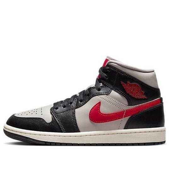 Giày Air Jordan 1 Mid ‘Black College Grey’ (WMNS) BQ6472-060