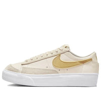 Giày (WMNS) Nike Blazer Low Platform ‘Pale Ivory Saturn Gold’ DJ0292-113