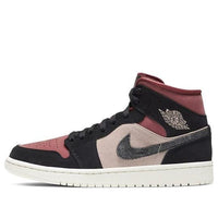 Giày Air Jordan 1 Mid ‘Burgundy Dusty Pink’ (WMNS) BQ6472-202