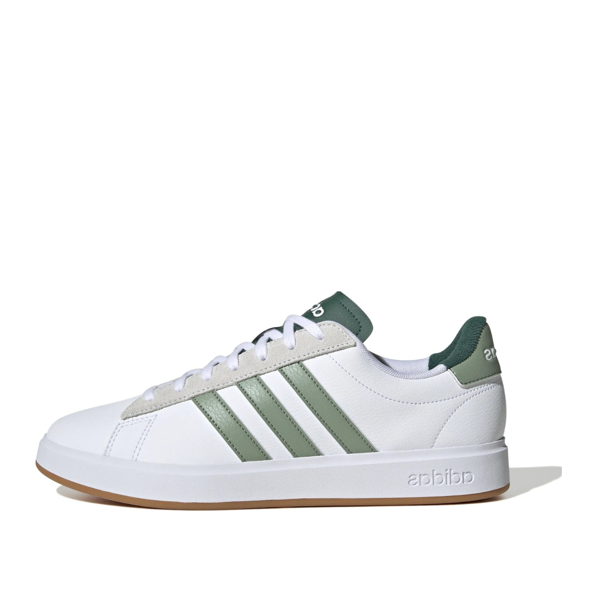 Giày adidas Grand Court 2.0 ‘Cloud White Silver Green’ JH8690