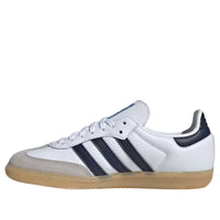 Giày Adidas Samba OG J ‘White Collegiate Navy Gum’ JI4464