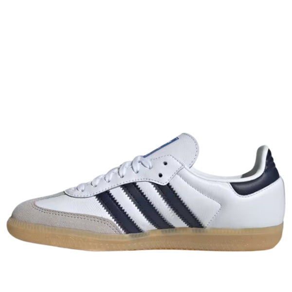 Giày Adidas Samba OG J ‘White Collegiate Navy Gum’ JI4464
