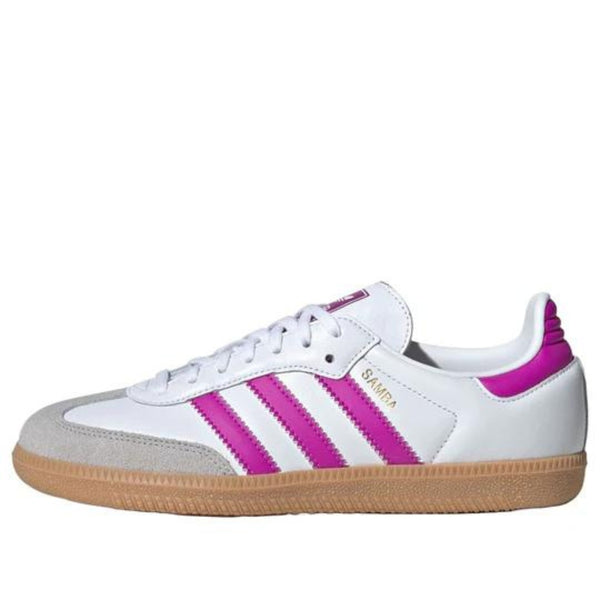 Giày adidas Samba OG ‘White Purple Gum’ (GS) IH2873