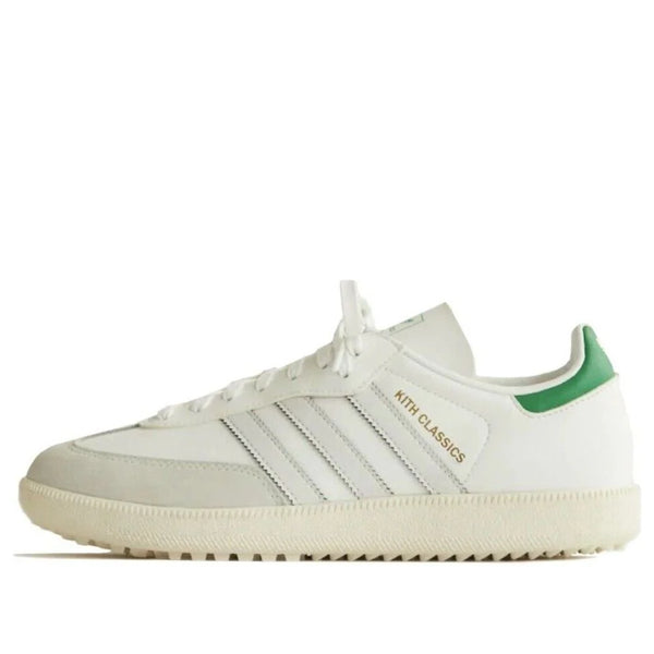 Giày adidas x Kith Samba Spikeless Golf ‘White Green’ IG5711