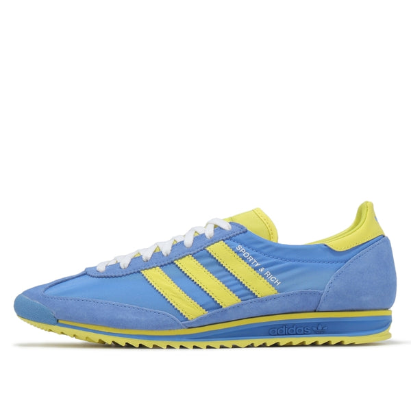 Giày adidas x Sporty & Rich SL 72 OG ‘Real Blue Light Yellow’ JH6701