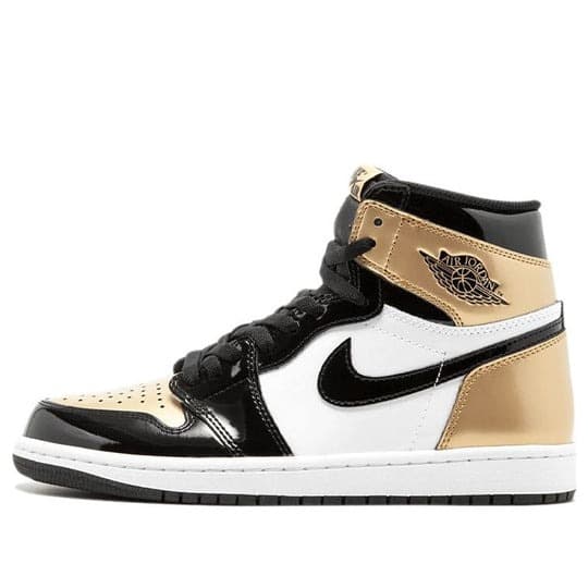 Giày nam Air Jordan 1 High Gold Toe 861428-007