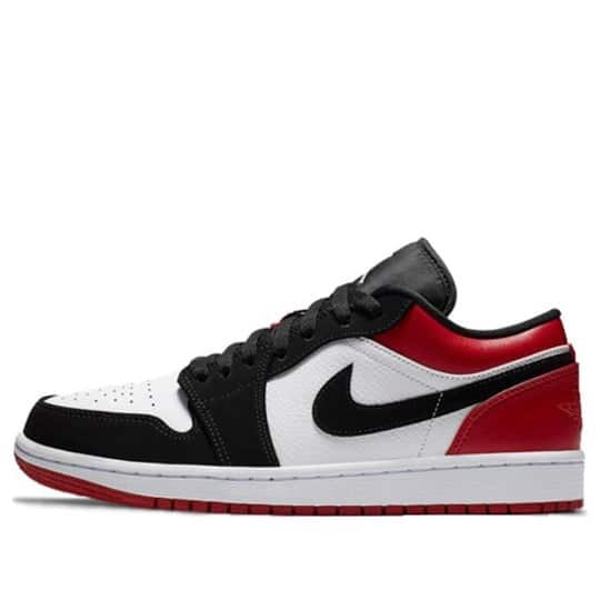 Giày nam Air Jordan 1 Low Black Toe 553558-116