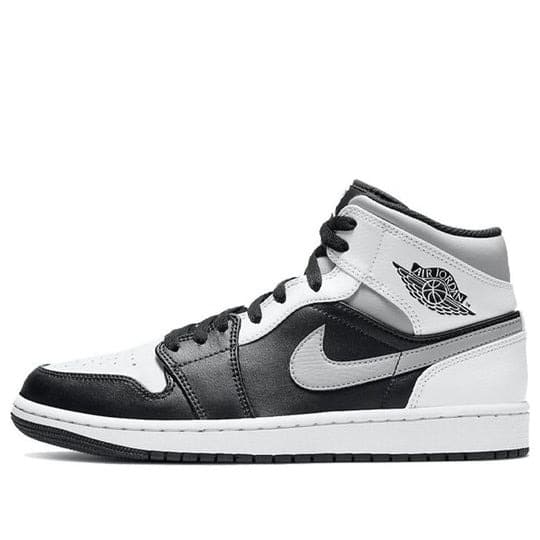 Giày nam Air Jordan 1 Mid Black Smoke Grey 554724-073