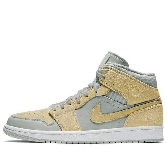 Giày nam Air Jordan 1 Mid Grey Fog Lemon Wash DA4666-001