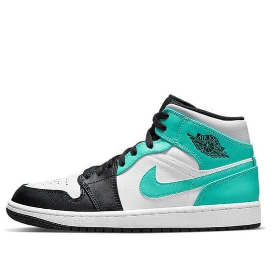 Giày nam  Air Jordan 1 Mid Island Green Igloo 554724-132