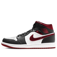 Giày nam  Air Jordan 1 Mid Metallic Red 554724-122